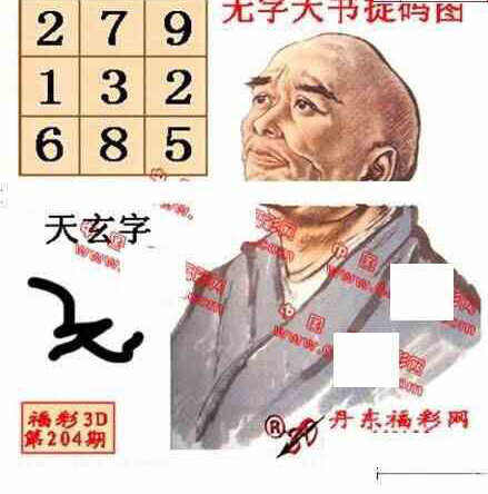 24204期: 福彩3D丹东全图分析