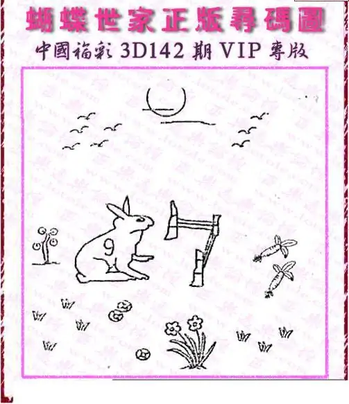 25142期: 3D蝴蝶世家蝴蝶彩图