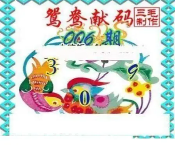 26006期: 三毛3D精品图谜