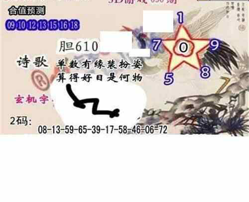 24090期: 白老3D杀码图版