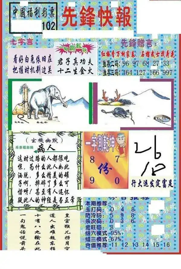 25102期: 福彩3D丹东全图分析