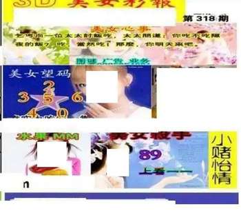 25318期: 三毛3D精品图谜