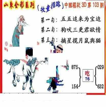 24103期: 福彩3D丹东全图分析