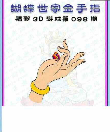 24098期: 3D蝴蝶世家蝴蝶彩图
