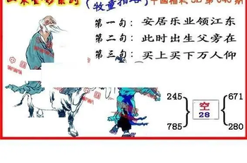 26046期: 福彩3D丹东全图分析