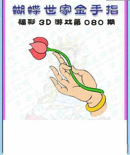 24080期: 3D蝴蝶世家蝴蝶彩图