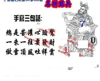 25332期: 福彩3D丹东全图分析