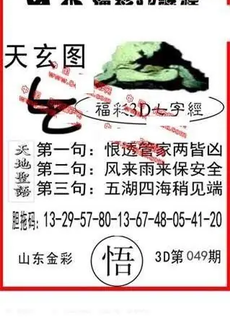 26049期: 福彩3D丹东全图分析