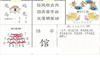 26092期: 大兵福彩3D黄金报图版