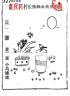 25327期: 老村长福彩3D天天图谜