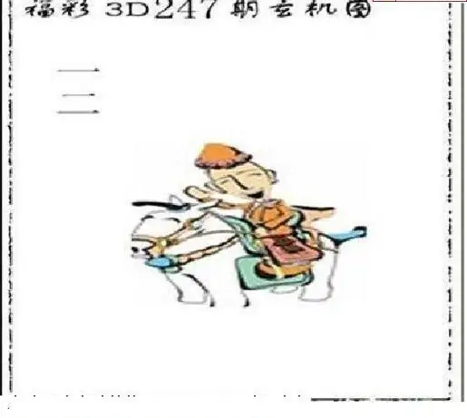25247期: 太湖图福彩3D精品预测