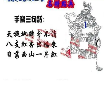 26021期: 福彩3D丹东全图分析