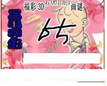 26061期: 三毛3D精品图谜