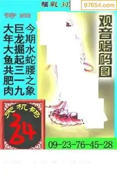 福彩3D26065期天中全套预测分析图