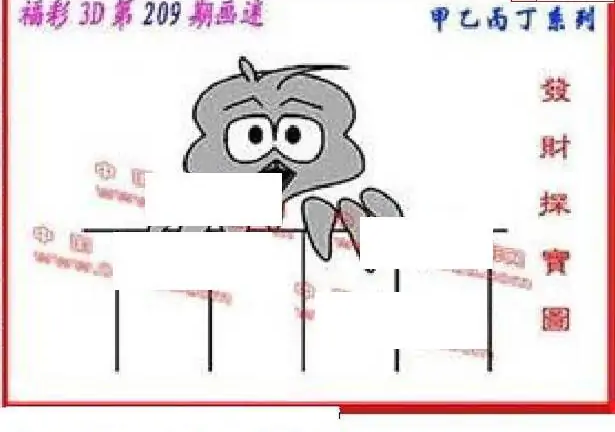 25209期: 福彩3D丹东全图分析