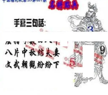 26091期: 福彩3D丹东全图分析