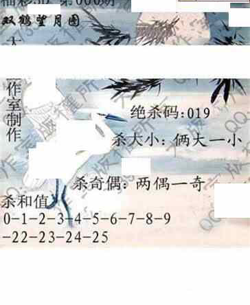 25060期: 大兵福彩3D黄金报图版