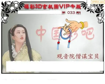 福彩3D26033期天中全套预测分析图