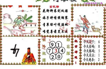 25341期: 福彩3D丹东全图分析