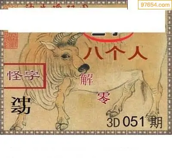 福彩3D26051期天中全套预测分析图