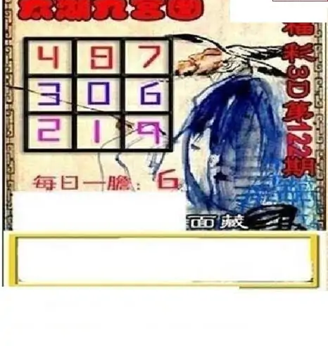 25122期: 太湖图福彩3D精品预测