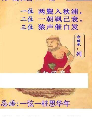 24308期: 白老3D杀码图版