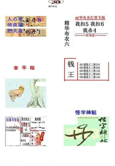 26005期: 福彩3D全套图版参考