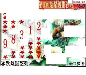 福彩3D 26101期佐罗图一掌经预测图