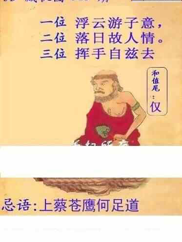 25043期: 白老3D杀码图版