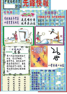 25313期: 福彩3D丹东全图分析