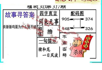 25317期: 福彩3D丹东全图分析