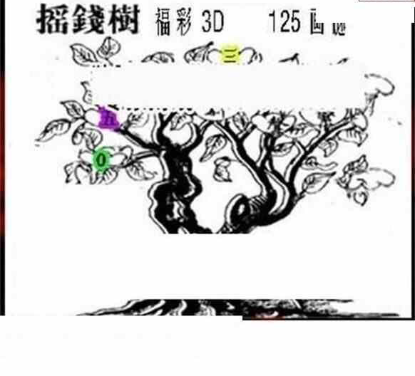 24125期: 三毛3D精品图谜