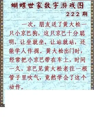 25222期: 3D蝴蝶世家蝴蝶彩图