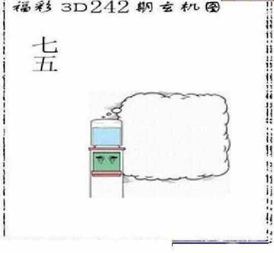 24242期: 太湖图福彩3D精品预测
