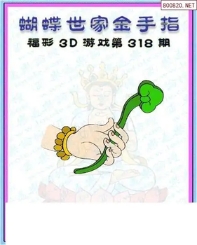 25318期: 3D蝴蝶世家蝴蝶彩图