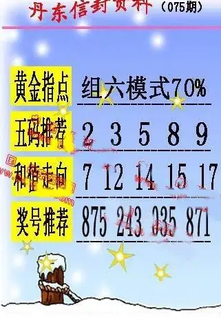 26075期: 福彩3D丹东全图分析