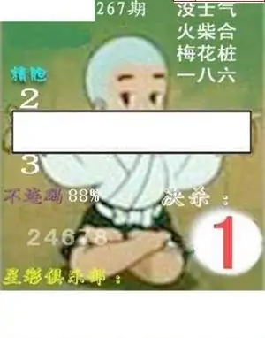 25267期: 白老3D杀码图版