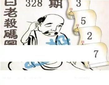 25328期: 白老3D杀码图版