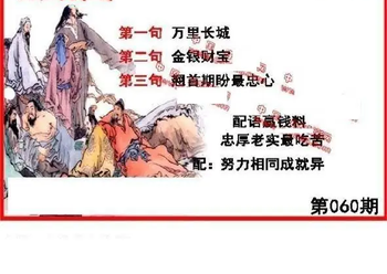 26060期: 福彩3D丹东全图分析