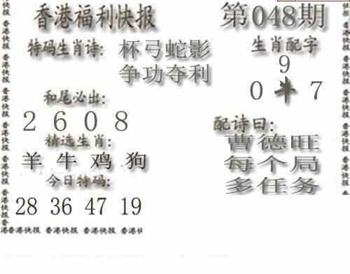 25048期: 白老3D杀码图版