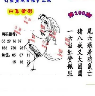 26100期: 福彩3D丹东全图分析