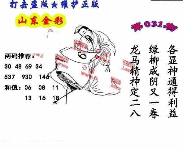 25031期: 福彩3D丹东全图分析