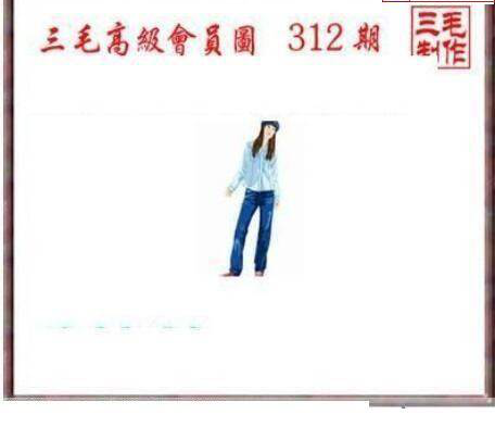 24312期: 三毛3D精品图谜