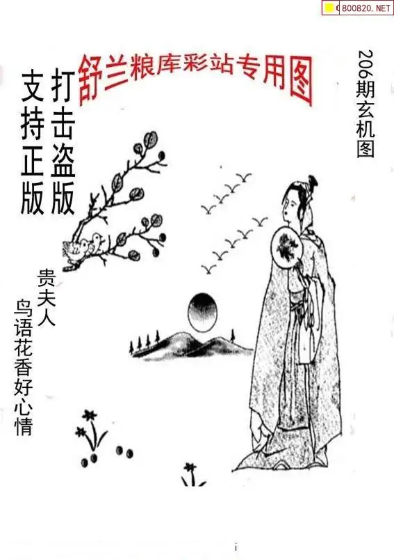 25206期: 老村长福彩3D天天图谜