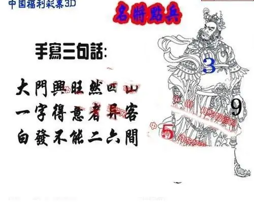 25071期: 福彩3D丹东全图分析