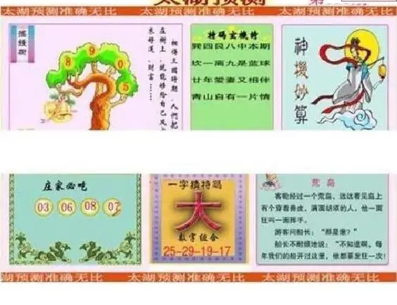 25093期: 太湖图福彩3D精品预测