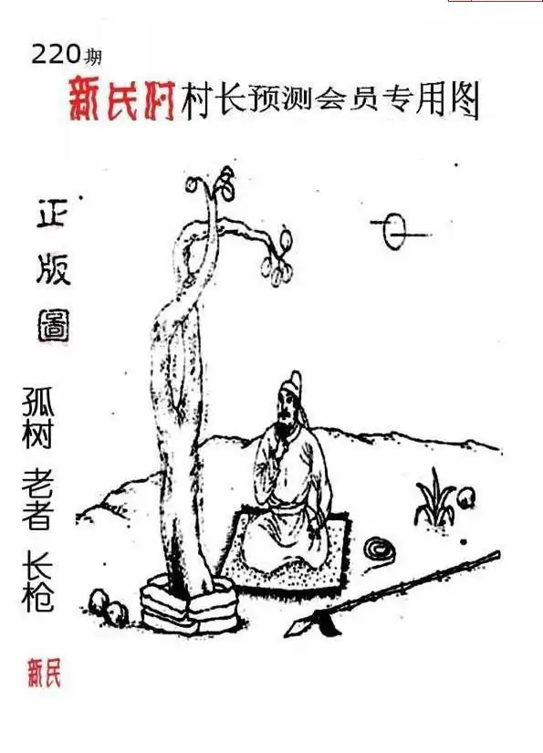 25220期: 老村长福彩3D天天图谜