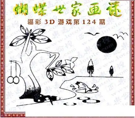 25124期: 3D蝴蝶世家蝴蝶彩图