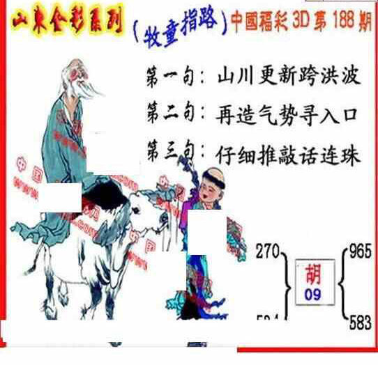 24188期: 福彩3D丹东全图分析
