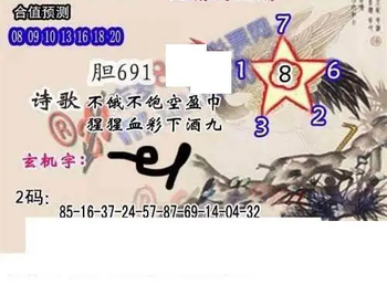 26076期: 白老3D杀码图版